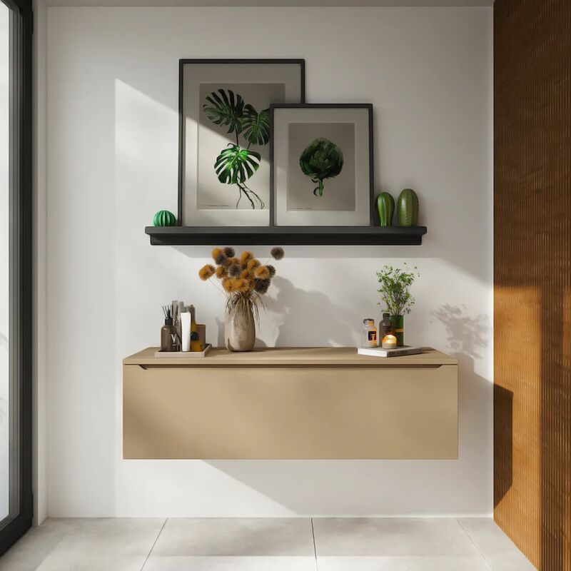 Parama - Tiroir coulissant 90cm Sand Matt Soft-close Mod. Bako