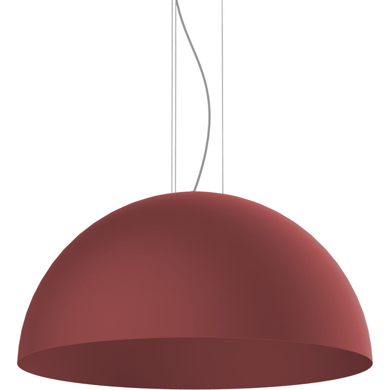 Lumicom - CASSIS SUSPENSION Ø 80 Cowhide rouge - Cowhide rouge