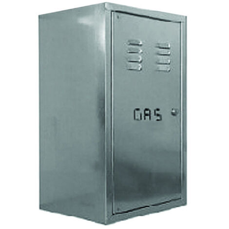 Cassonetto Contatore Gas In Acciaio Zincato - cm.33x25x53h.