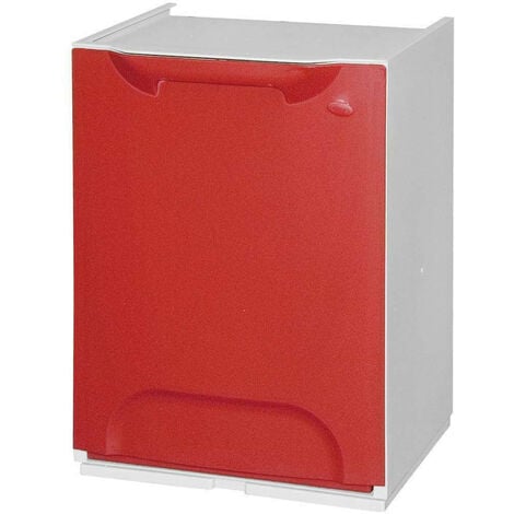 Pattumiera Eco-Logico Rosso 34X29 H 47 Artplast