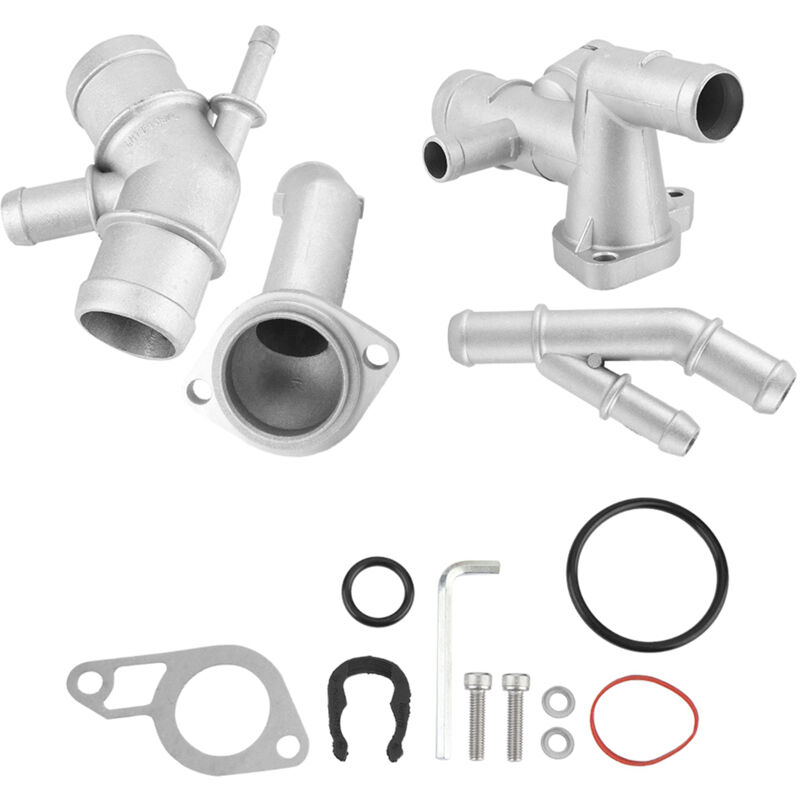 Cast Aluminum Thermostat Housing Water Pipe cnc for MK4 1.8T