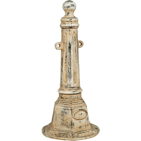 Cast iron bollard antique finish