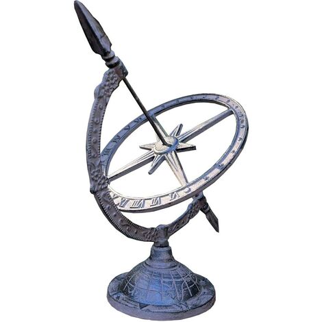Cast Iron Garden Sundial