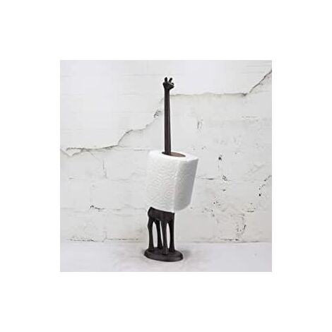 Cast Iron Giraffe toilet roll holder