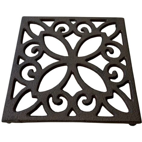 Cast Iron Fish Bone Wall Hook Racks (Pack of 2)