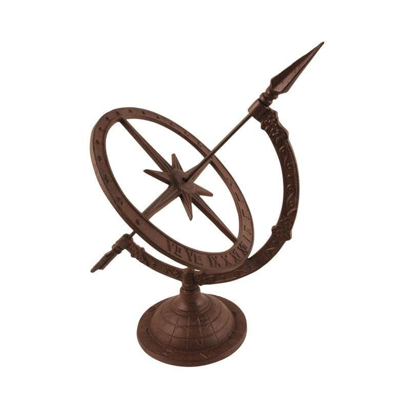 Cast Iron Sundial, Small - (TH38)