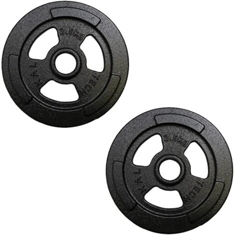 CAST IRON WEIGHT (X2) 30,5mm 20kg FFitness