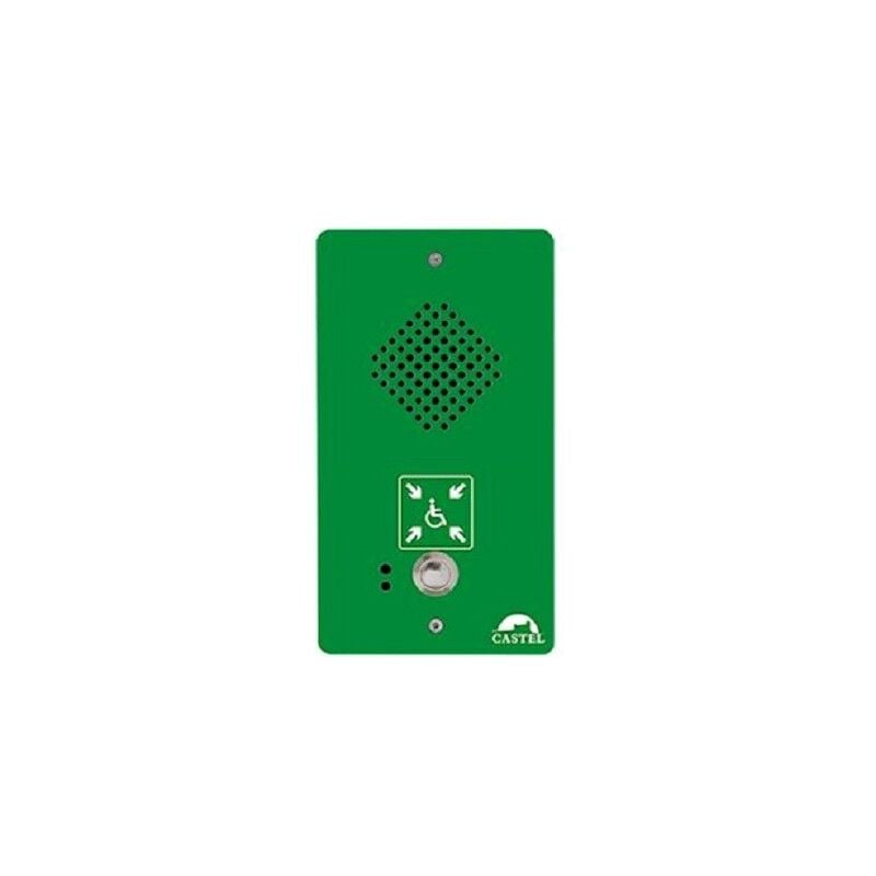 Castel - 440.0300 - Maylis - MSPI1 eas secondary station - 1 call button - Green