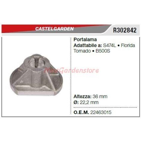 CASTELGARDEN S474L FLORIDA porte-lame de tondeuse R302842