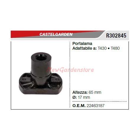 CASTELGARDEN T430 480 cortacésped Porta cuchillas R302845