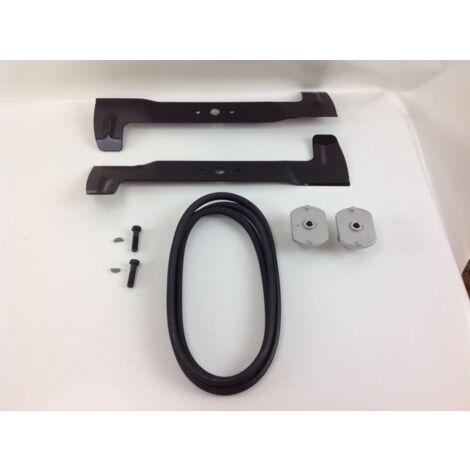 CASTELGARDEN TC92 17-450 cuchillas para tractor de césped + kit de tornillos