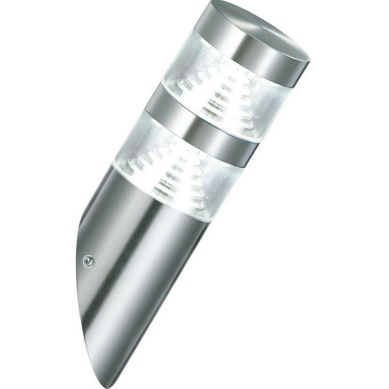 

Arev - CASTELLANE lámpara de pared antorcha de acero inoxidable LED 900 lúmenes
