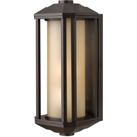 Castelle Hinkley Outdoor 1 Luce Media Parete Lanterna Bronzo IP44