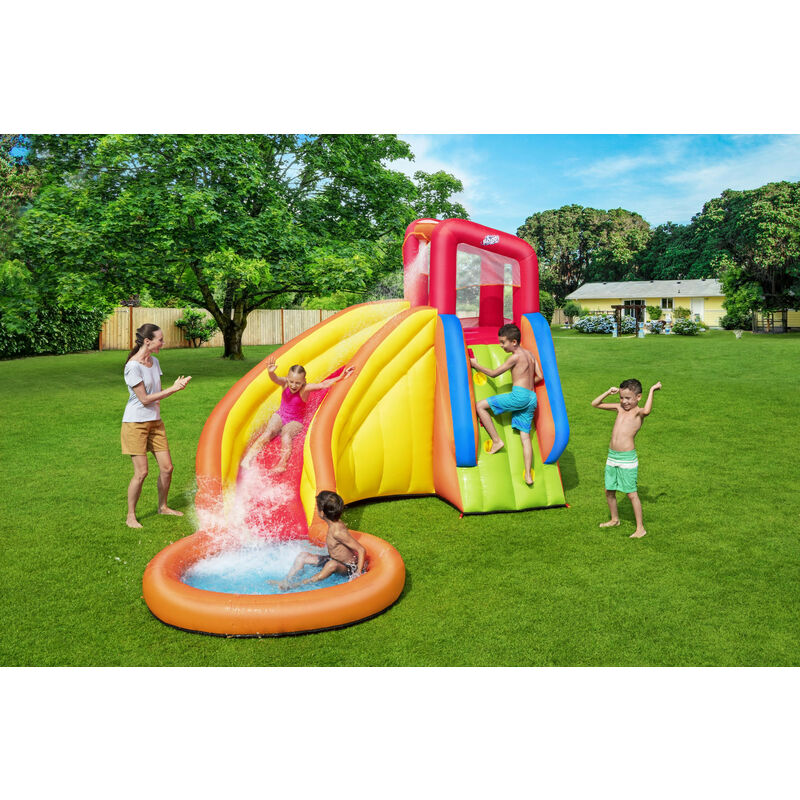 

Juego Hinch 366x337x241cm Inf Bestway Polie Water Park Tobog