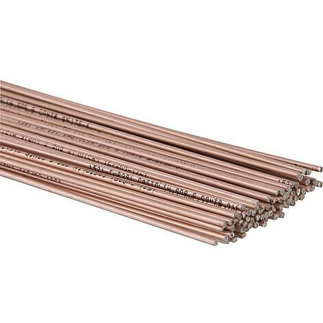 Castolin – Baguette de soudure à l'arc 808g – Cuivre et laiton 6% argent – D : 2mm – Poids 1kg – Assemblage capillaire fluide pour gaz