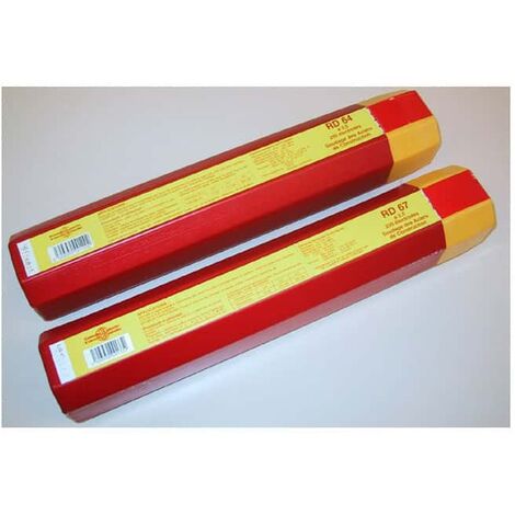 Castolin – Baguette de soudure à l'arc 3,2mm – Électrode rutile universelle – Boîte de 115 pièces – Soudabilité rapide et fusion douce - boite115p