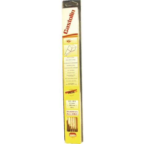 CASTOLIN Niro-Elektrode 316L Arc ø 2,5mm Länge 300mm (10 Stück)
