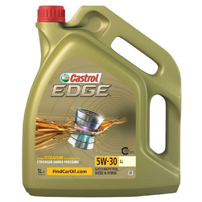 Castrol - Huile-Additif Edge ll - Synthetique - 5W30 - 5L