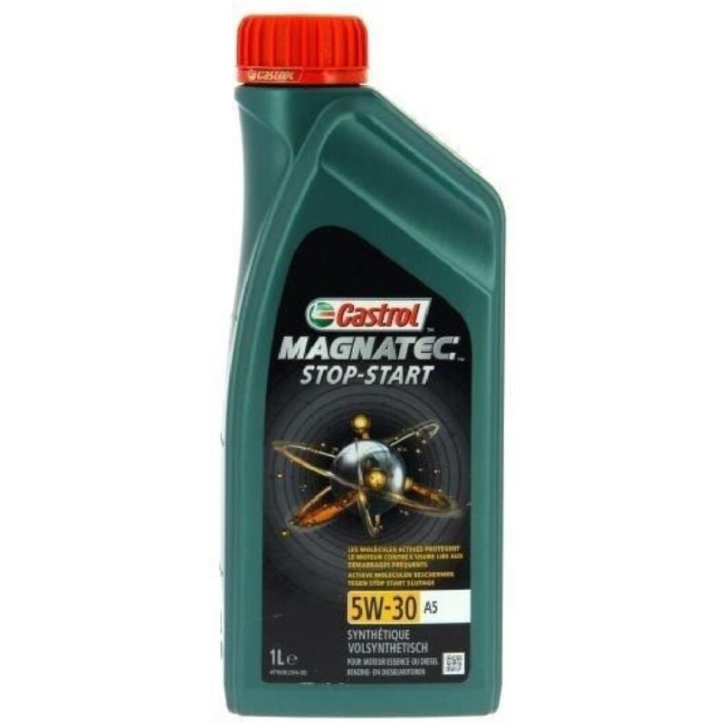 Huile moteur Magnatec Stop-start 5W-30 A5 - 1 Litre x12 - Castrol