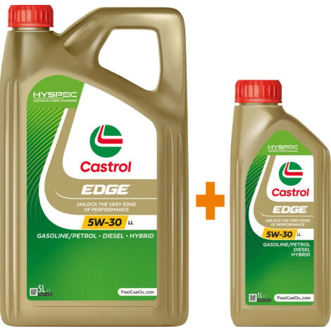 Castrol Motoröl Edge Titanium 5W-30 Long Life Aktion 5 + 1 Liter