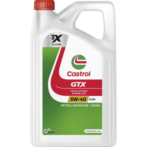 Castrol Motoröl GTX 5W-40 A3-B4 5L