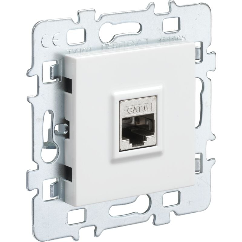 Debflex - casual mecanisme prise RJ45 blanc - 742956