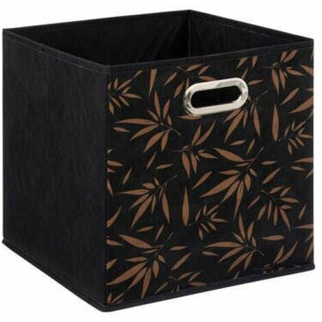 Casual Regalbox 31x31cm schwarz FALTBAR