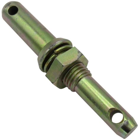 Cat 1-2 Tractor Implement Mounting Pin Lower Link (1 1/8" UNC Thread Trailer Linkage)