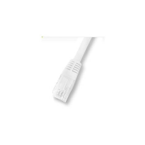 CAT 5e Câble Patch, F/UTP, blanc, 2 m, conducteur en aluminium plaqué cuivre (CCA). Longueur de câble 2 m