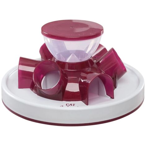 Cat activity tunnel feeder, diametro 28cm/14cm