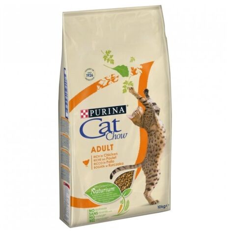 CAT CHOW Adult Gatto Crocchette ricco in Pollo