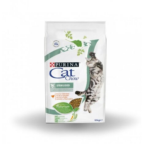 Cat Chow Gatto Sterilised Pollo PURINA - size 10 Kg