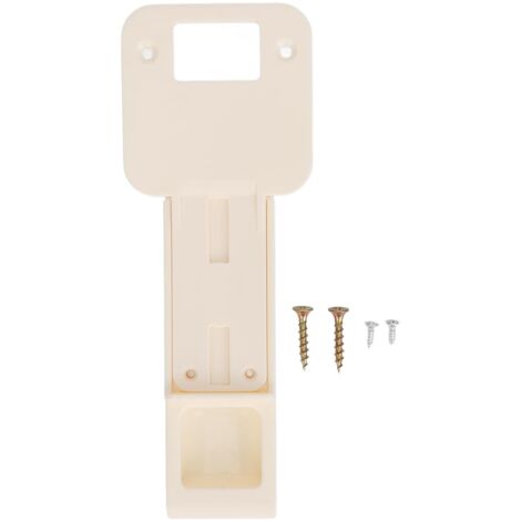 Cat Door Stopper ABS Retractable Adjustable Cat Door Latch Holder for Pets Dog Proof Cat Feeding Station and Litter Box
