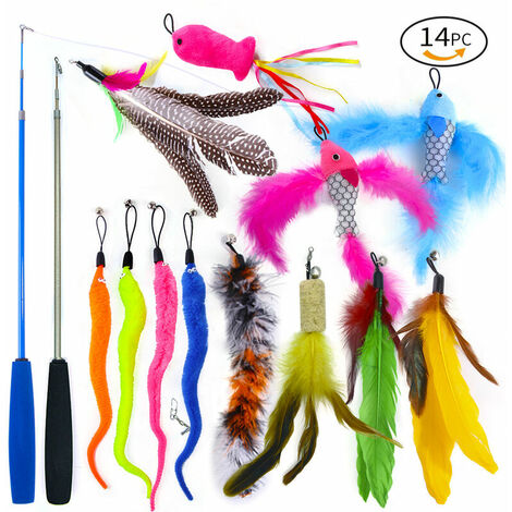 Cat Feather Toy Replacement, Feather Cat Toy Feather