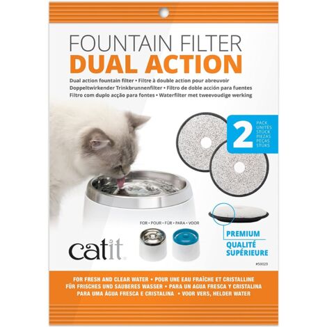 Cat filtre font.acier 2L x2