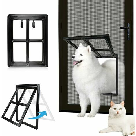 Cat Flap Door for Screens - Large 12" x 16"
