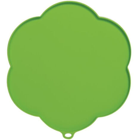 CAT IT Napperon en forme de fleur - Format moyen - Vert - Pour chat