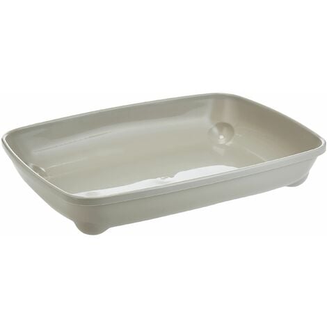 SHARPLES N GRANT, UK PETS, SHAZO Cat Litter Tray Warm Grey - 37cm - 352562