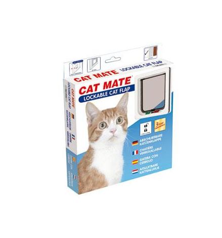 Cat Mate Porte Pour Chat Blanche