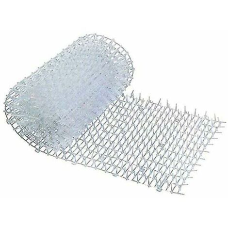 Cat netting for cats - Indoor and outdoor cat-proof mat - White - 2m x 30cm