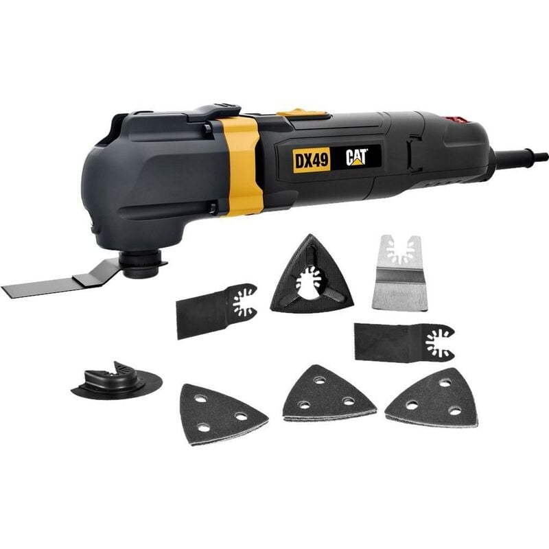 Outil multifonction avec accessoires 350W CAT erpillar DX49