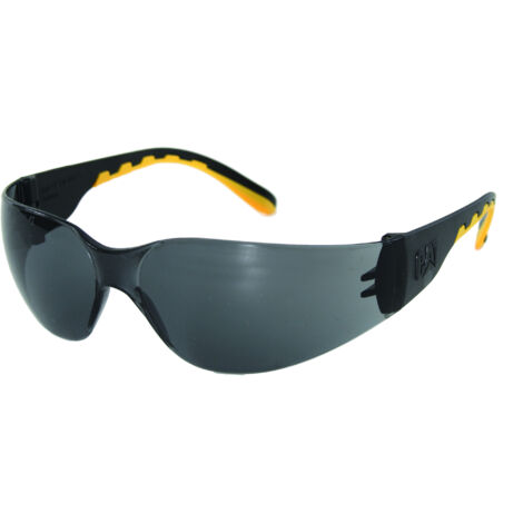 CAT rahmenlose Schutzbrille "Track" aus PVC mit Gummi getöntes Glas