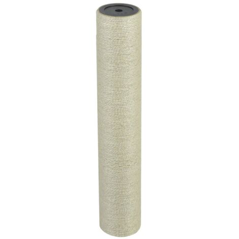 Cat Scratching Post 8x45 cm 10 mm Beige