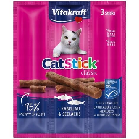 cat stick mini merluzzo e salmone
