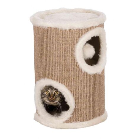 Cat tower edoardo 50 cm, taupe/crème