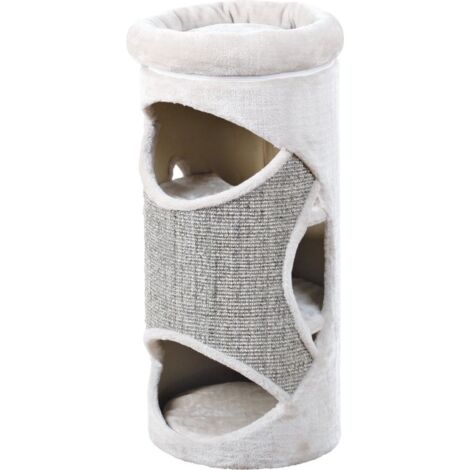 Cat tower gracia 85 cm, gris/gris moucheté