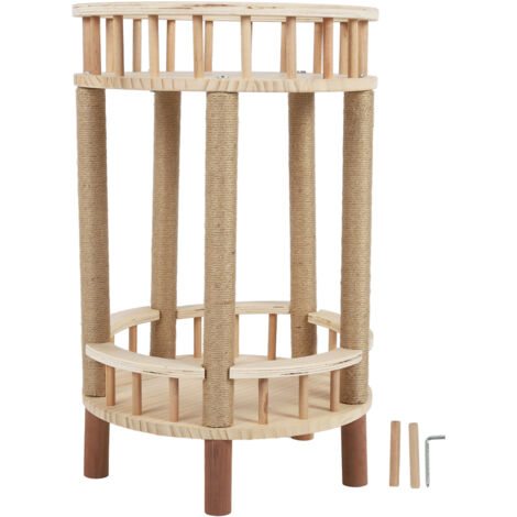 Cat Tree Waterproof Versatile Sturdy Structure Removable Cat Tower Cat Play House for Indoor