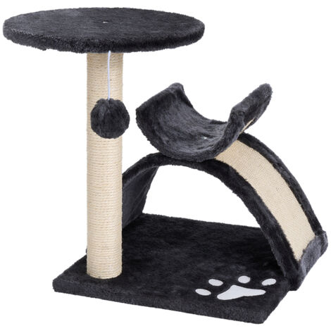 Cat Tree with Sisal Scratching Post and Hanging Toy