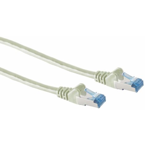 CAT.6A Patchkabel S-FTP, PIMF, grau, 7,5 m