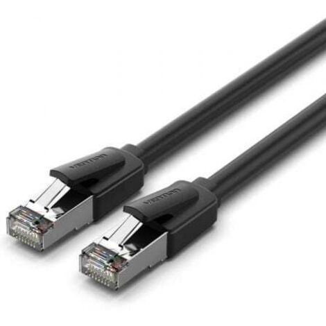 CAT8 SFTP PATCH CABLE 2M BLACK CABL 28AWG